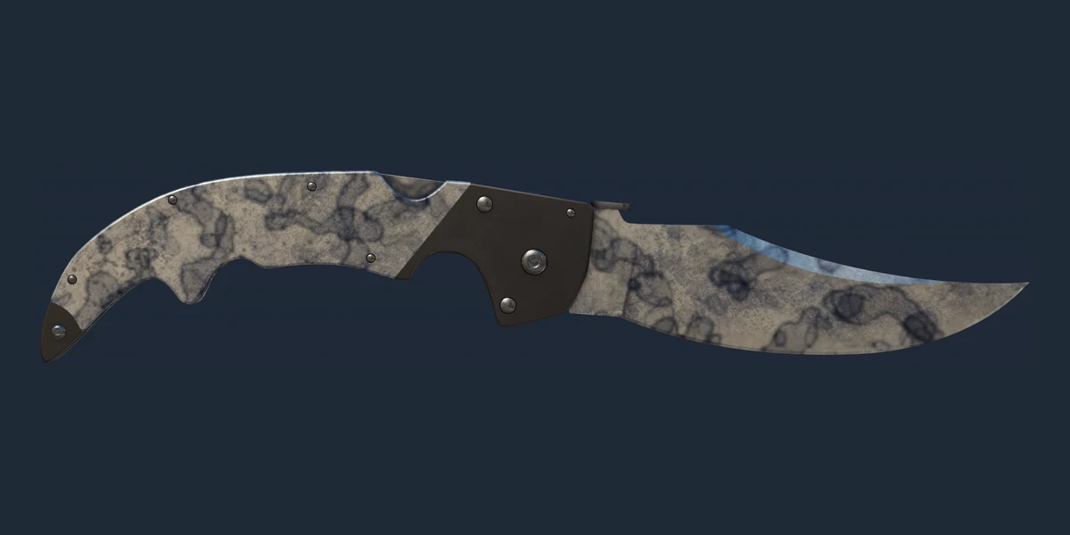 ★ Falchion Knife | Stained (Well-Worn) preview