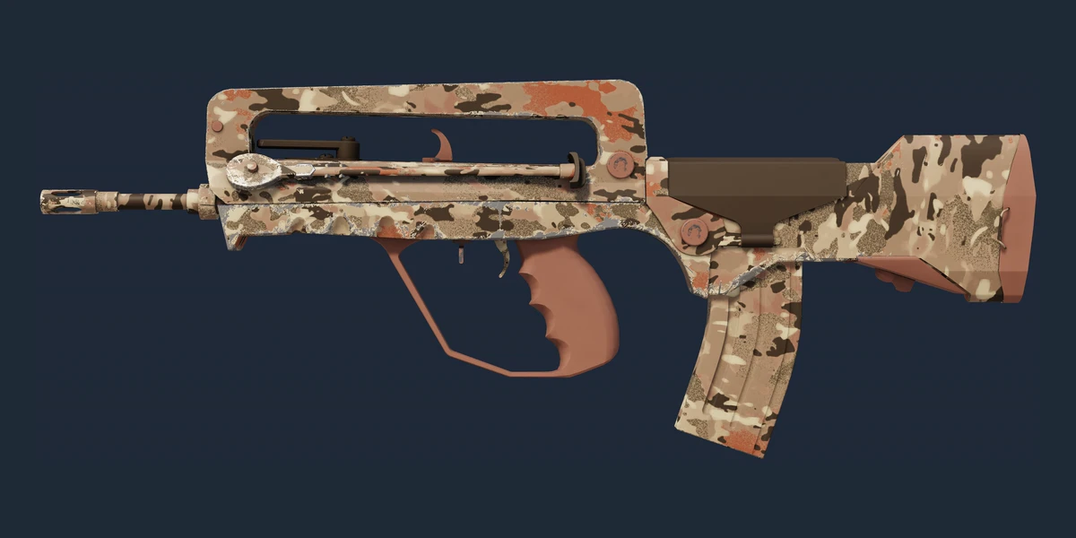 Souvenir FAMAS | CaliCamo (Factory New) preview