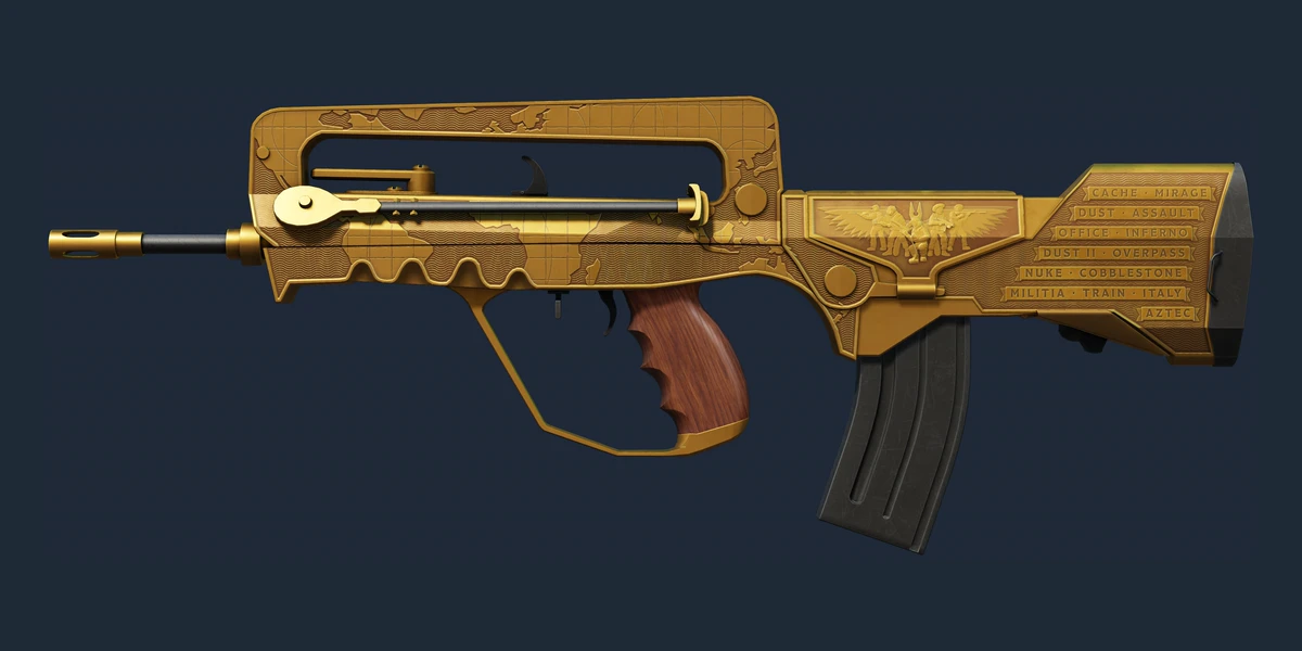 StatTrak™ FAMAS | Commemoration (Minimal Wear) preview