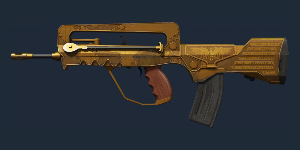 StatTrak™ FAMAS | Commemoration (Battle-Scarred) preview