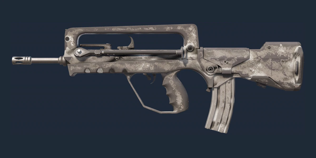 Náhled: FAMAS | Contrast Spray (Poničený bojem)