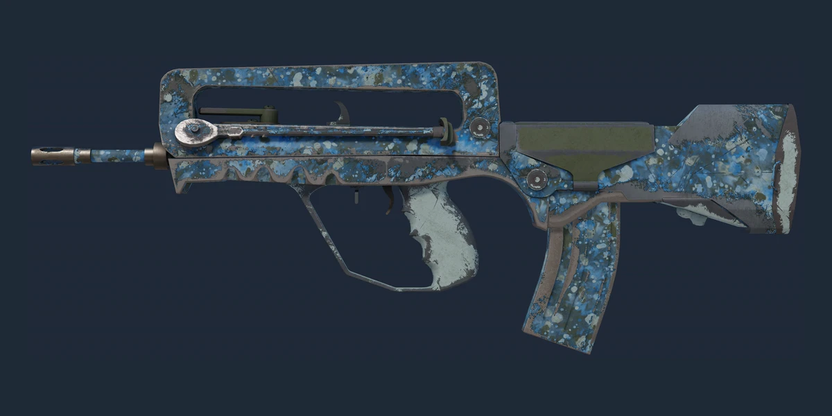 FAMAS | Mavi Lekeler (Eskimiş) önizlemesi