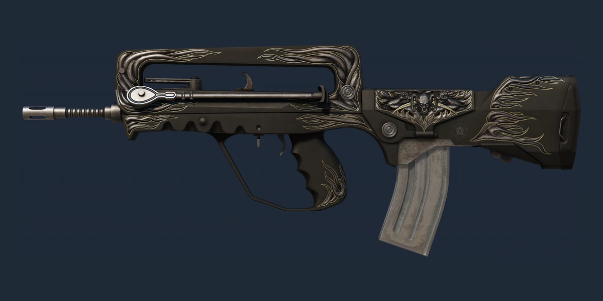 FAMAS (Emléktárgy) | Dzsinn (Harctéren tesztelt) előnézete