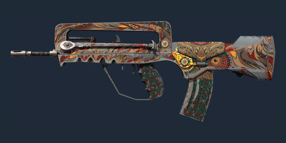 FAMAS | Eye of Athena (Battle-Scarred) preview