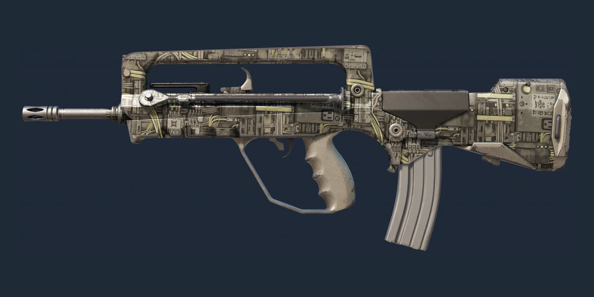 Náhled: FAMAS | Faulty Wiring (Poničený bojem)