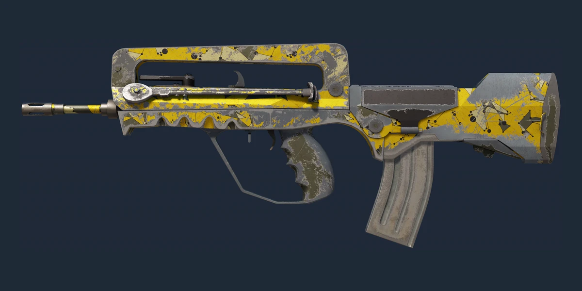 ตัวอย่าง FAMAS | Neural Net (ถลอกปอกเปิกจากการรบ)