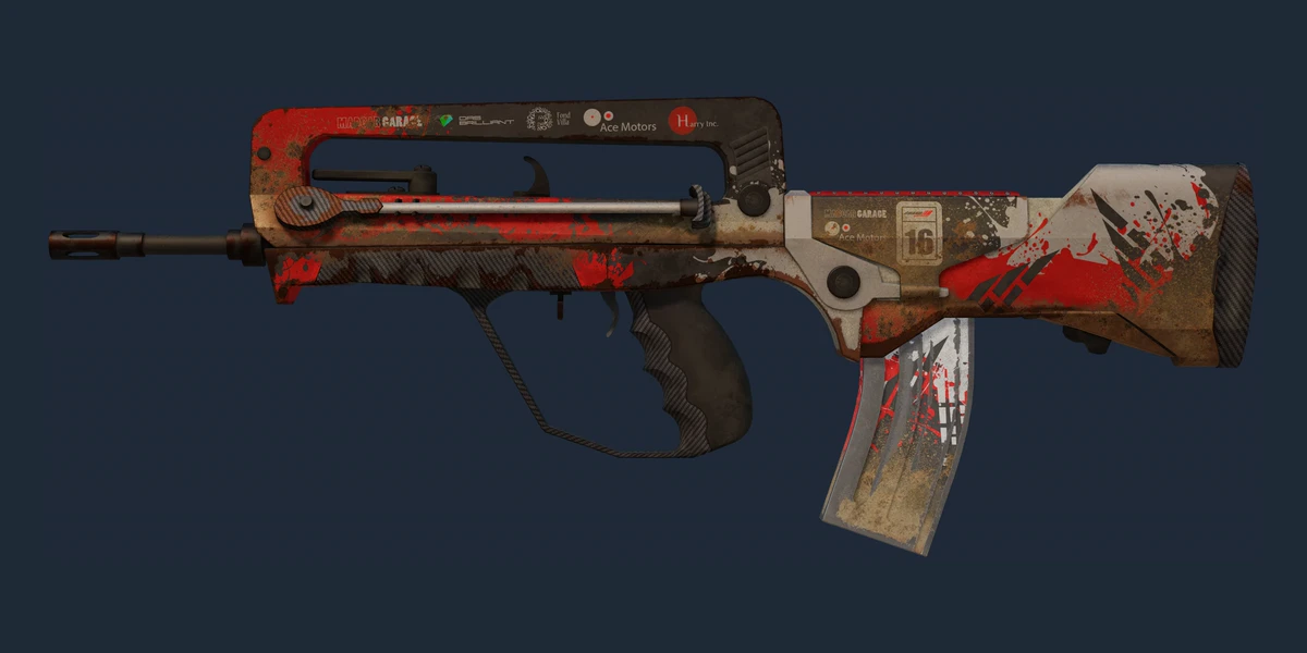 FAMAS | Roll Cage (Battle-Scarred) preview