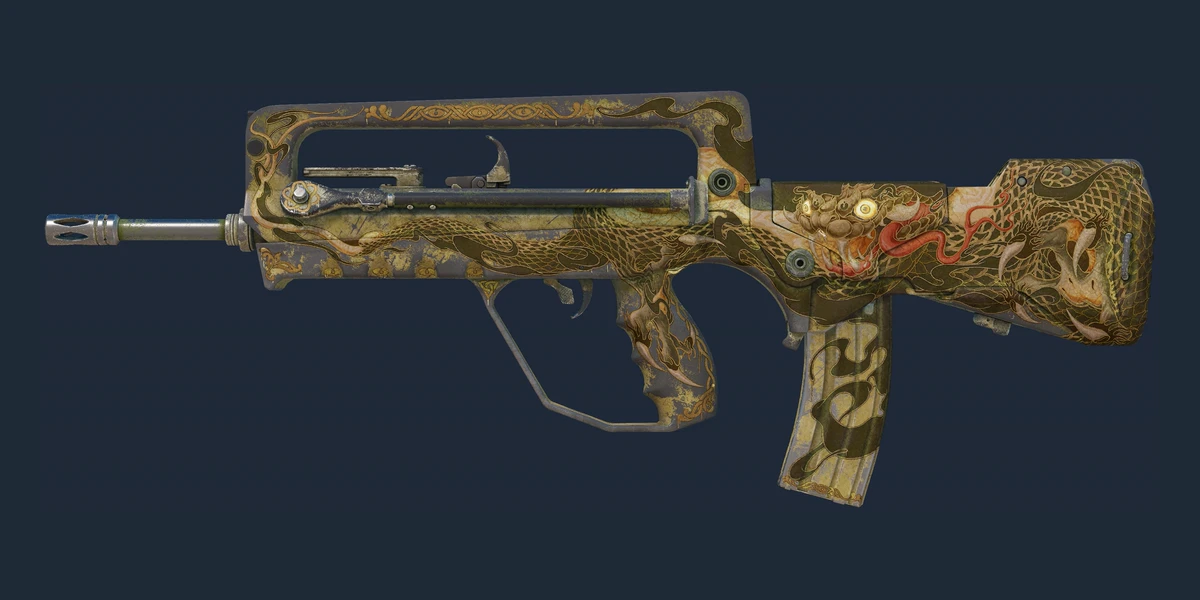 ตัวอย่าง FAMAS | Snake Song (ถลอกปอกเปิกจากการรบ)