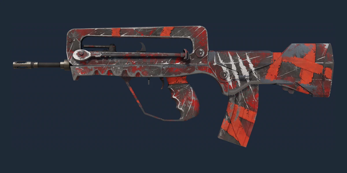 Náhled: FAMAS | Survivor Z (Opotřebený)