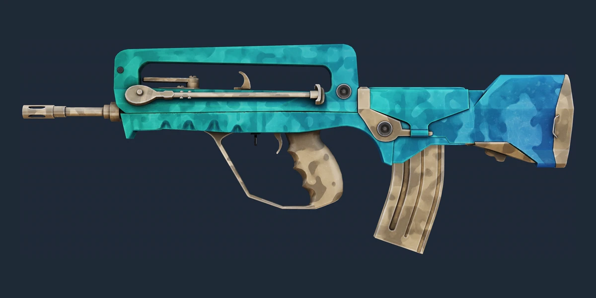 FAMAS | Waters of Nephthys (Factory New) preview