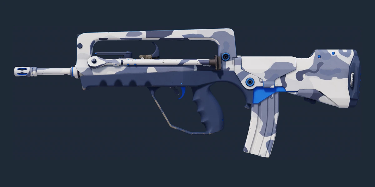 FAMAS | Yeti Camo (Minimal Wear) preview