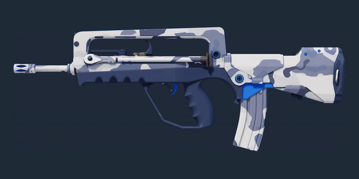 FAMAS | Yeti Camo (Factory New) preview