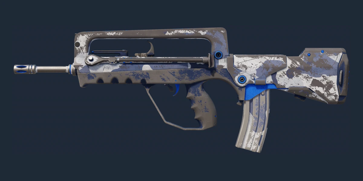 Anteprima di FAMAS | Yeti Camo (Segnato dalle battaglie)