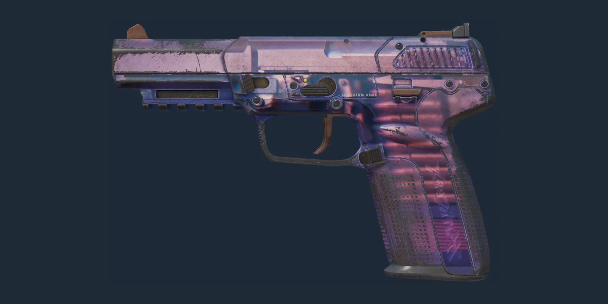Náhled: Five-SeveN (StatTrak™) | Dark Polymer (Poničený bojem)