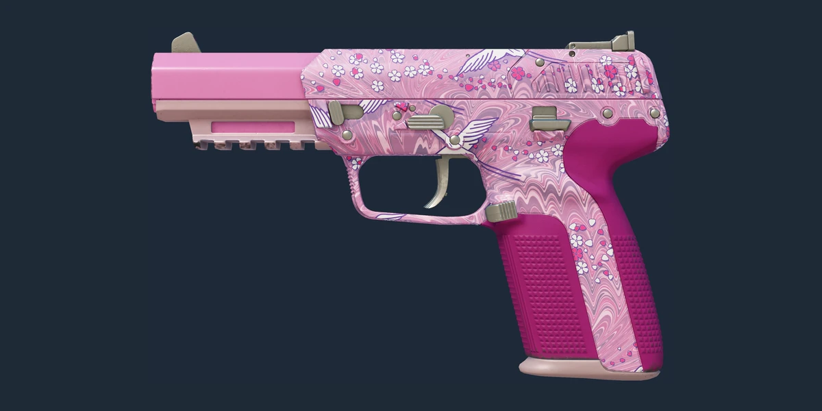 Vorschau von Five-SeveN | Erdbeerfarbener Kranich (Fabrikneu)