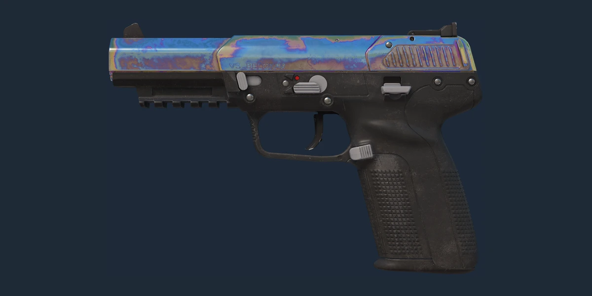 Souvenir Five-SeveN | Heat Treated (Minimal Wear) preview