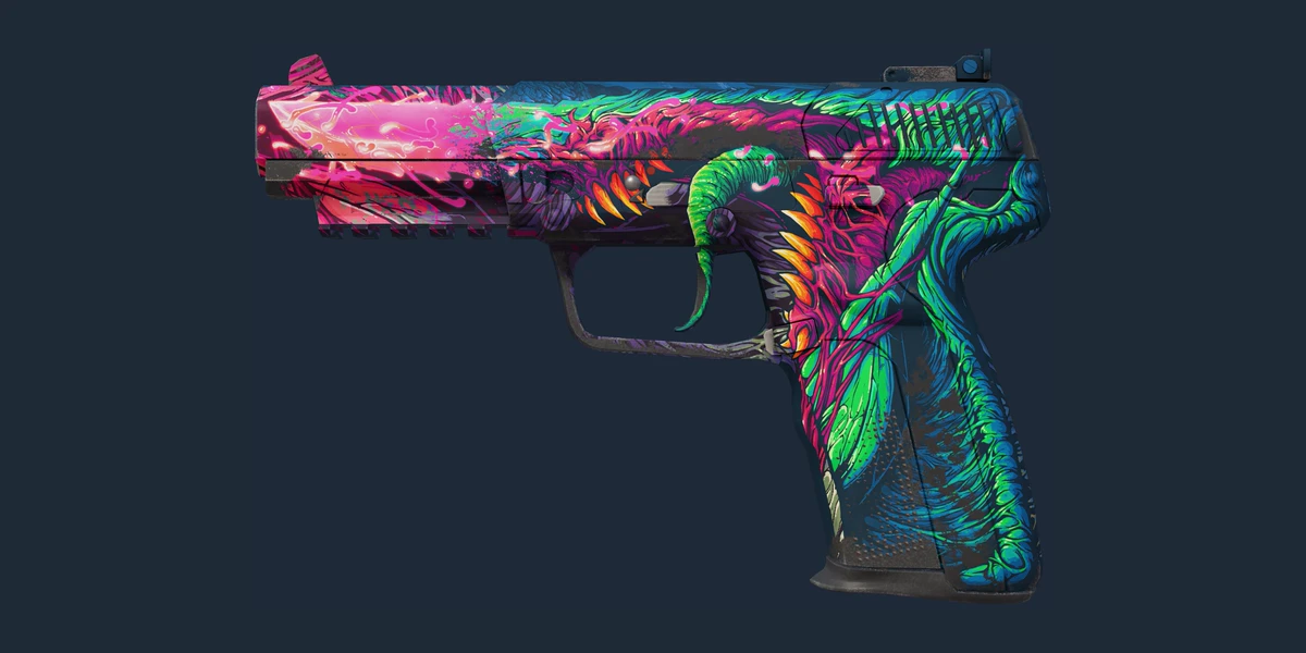 Anteprima di Five-SeveN StatTrak™ | Hyper Beast (Consumato)