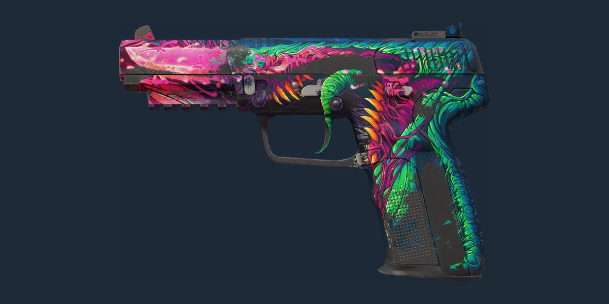 Vorschau von Five-SeveN (StatTrak™) | Hyperbestie (Kampfspuren)