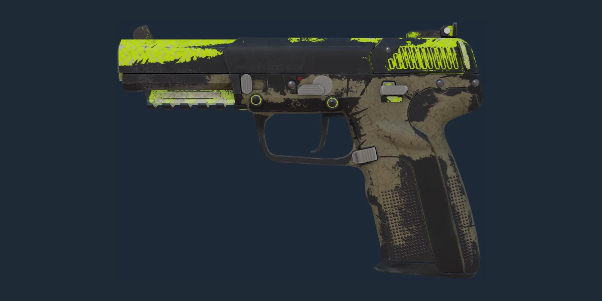 Five-SeveN | Neon Kimono (Battle-Scarred) preview