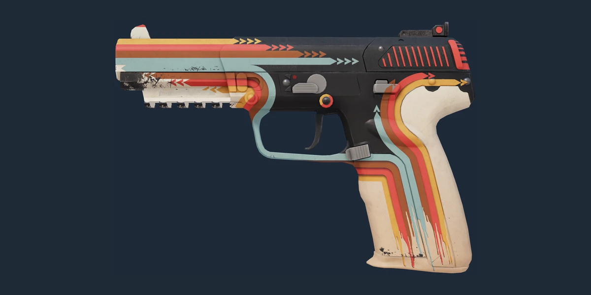 Five-SeveN | Retrorlás (Harctéren tesztelt) előnézete