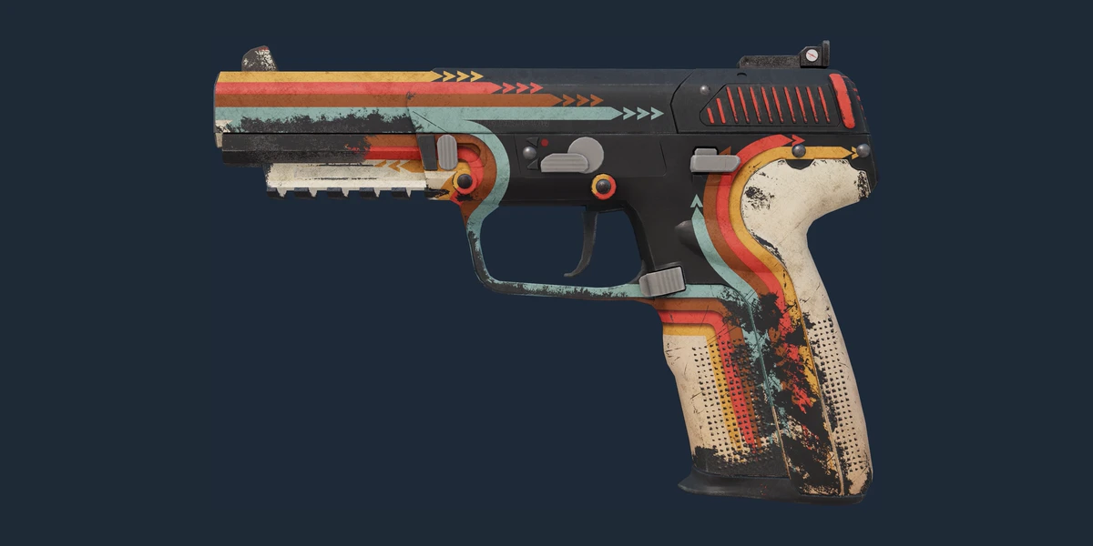 Five-SeveN | Retrorlás (Háború tépázta) előnézete
