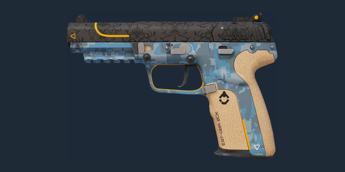 Podgląd: Five-SeveN (StatTrak™) | Triumwirat (prosto z fabryki)