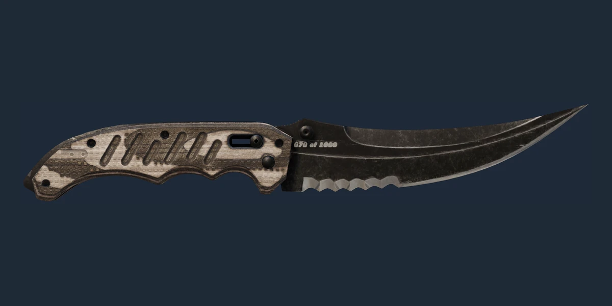 ตัวอย่าง มีดพับ (★ StatTrak™) | Black Laminate (มีรอยถลอกเล็กน้อย)
