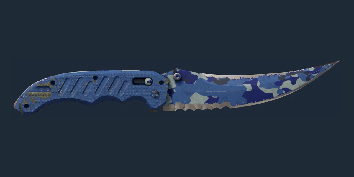 ★ Flip Knife | Bright Water (Battle-Scarred) preview