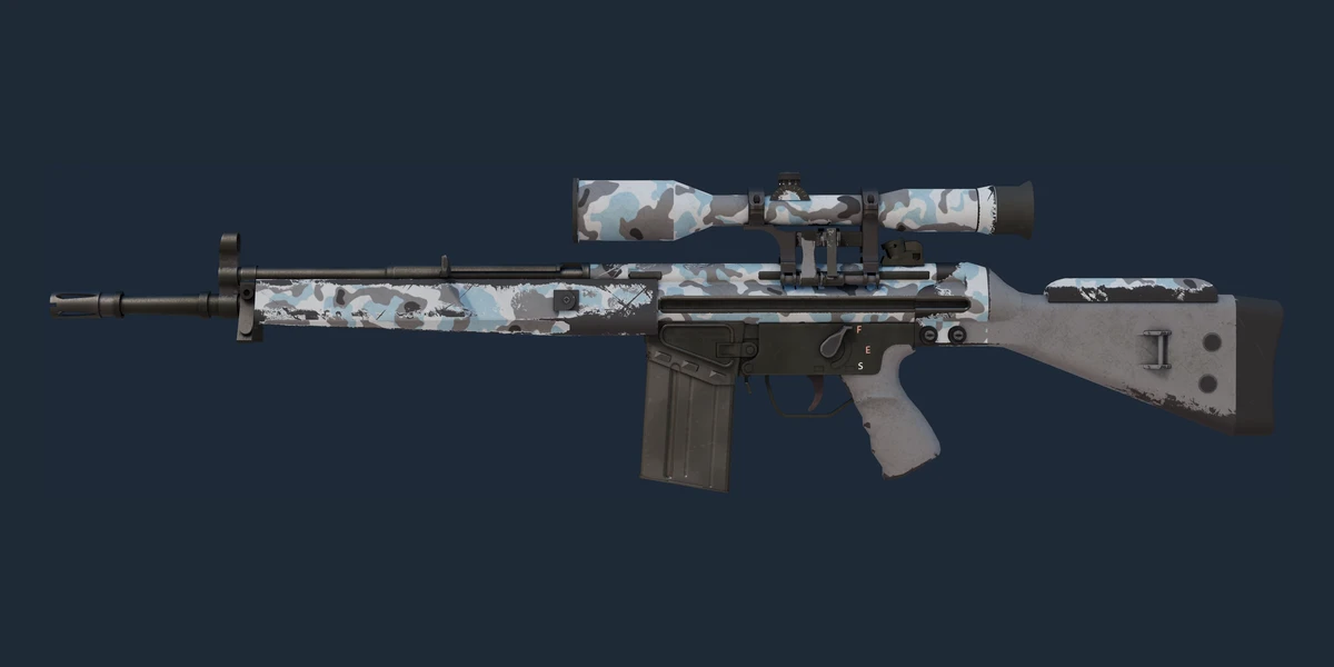ตัวอย่าง G3SG1 | Arctic Camo (ผ่านการทดสอบภาคสนาม)