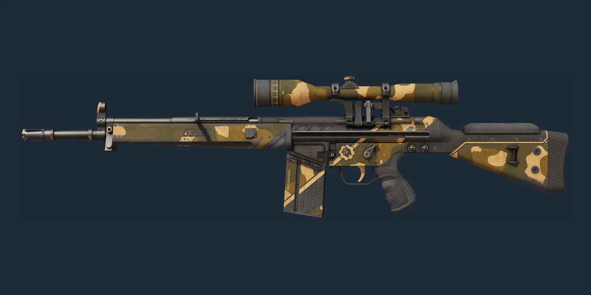 Vorschau von G3SG1 | Schwarzer Sand (Kampfspuren)