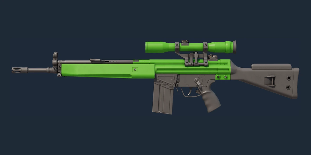 G3SG1 | Green Apple (Minimal Wear) preview