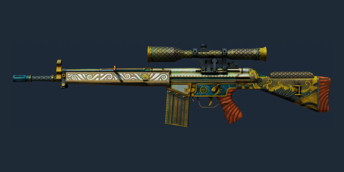 Anteprima di G3SG1 StatTrak™ | High Seas (Consumato)