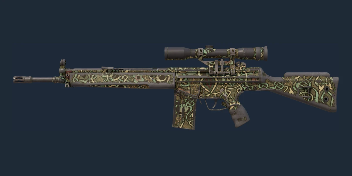 ตัวอย่าง G3SG1 (Souvenir) | New Roots (ถลอกปอกเปิกจากการรบ)