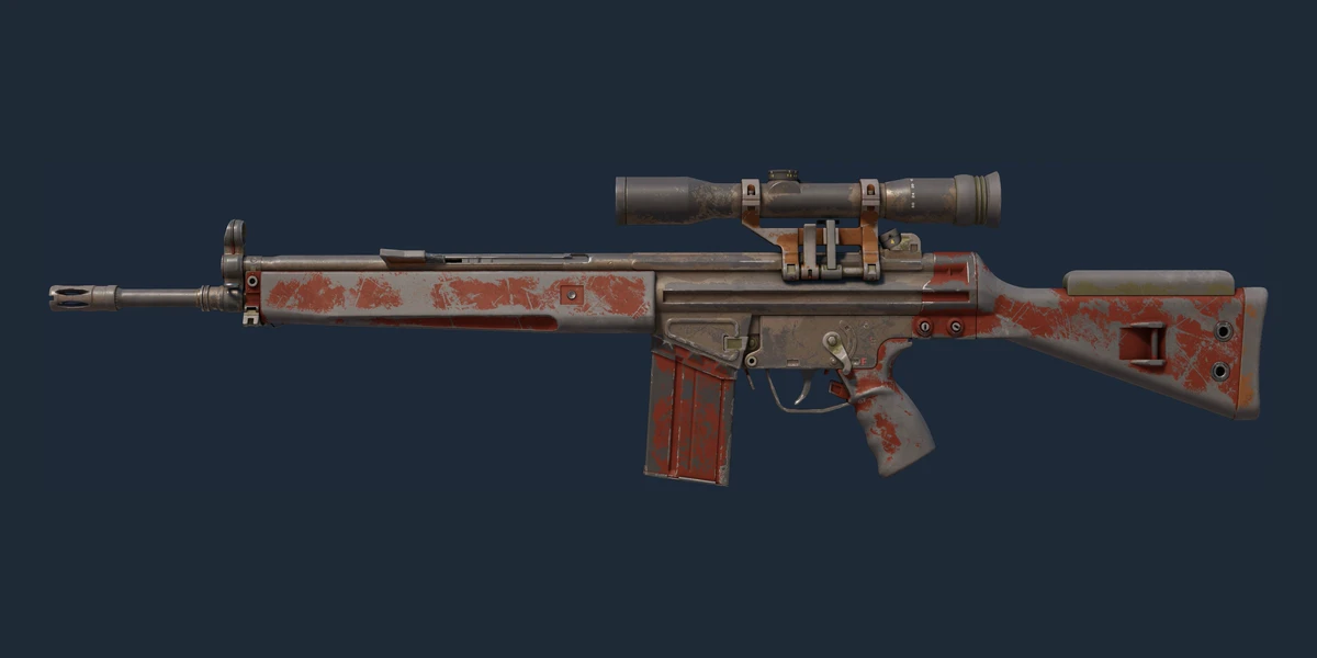 Souvenir G3SG1 | Red Jasper (Battle-Scarred) preview
