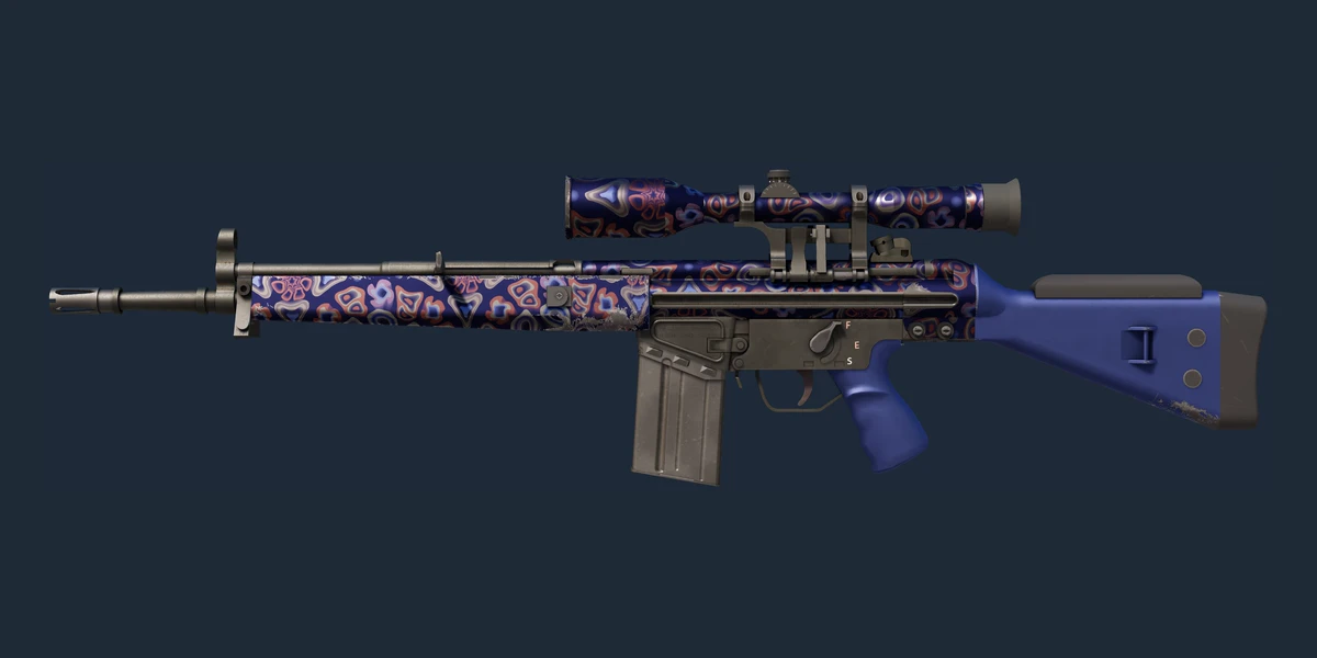 G3SG1 | Violet Murano (Minimal Wear) preview