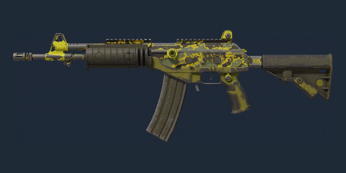 Galil AR | Acid Dart (Well-Worn) preview