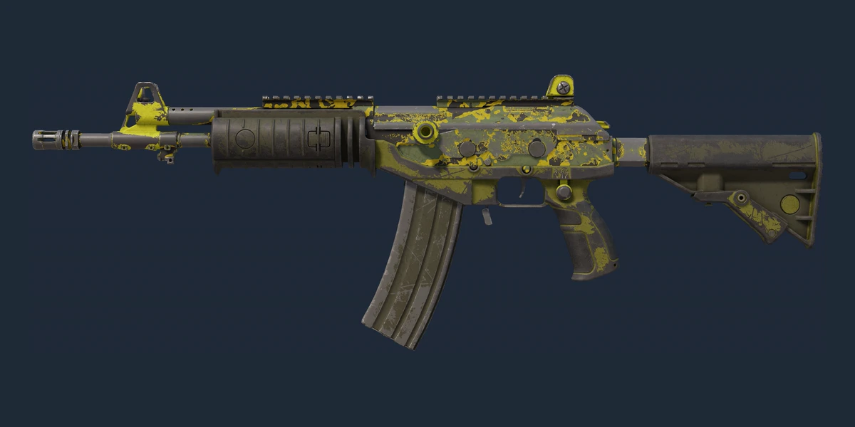 Galil AR | Acid Dart (Battle-Scarred) preview