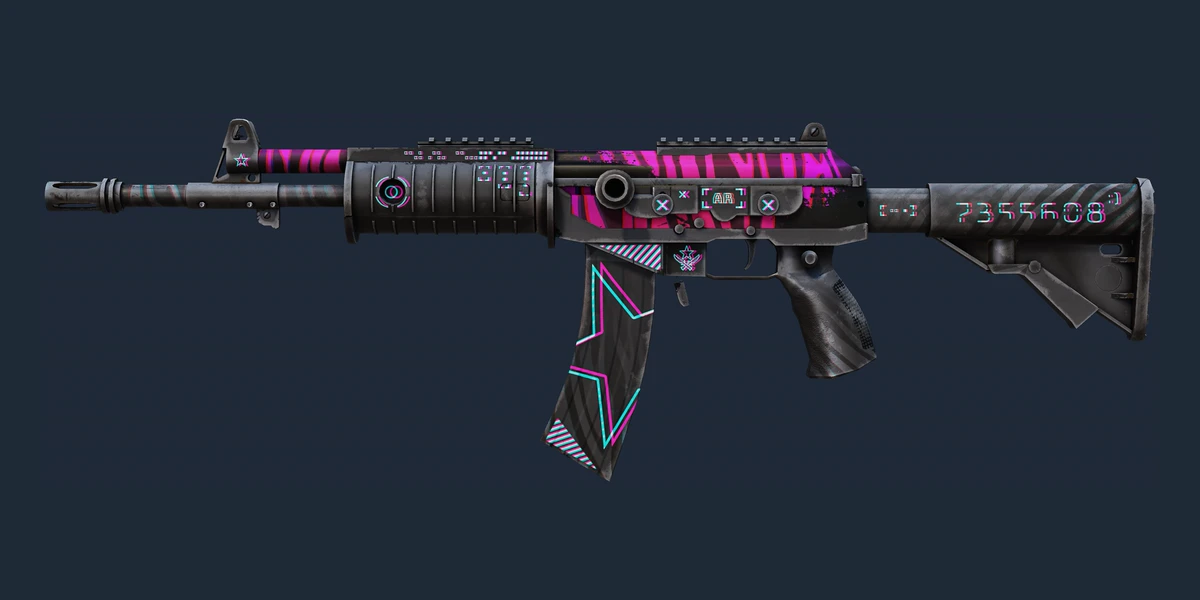 Náhled: Galil AR | Chromatic Aberration (Silně opotřebený)