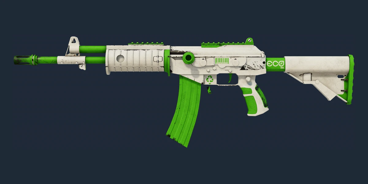 Podgląd: Galil AR (StatTrak™) | Eco (mocne zużycie)