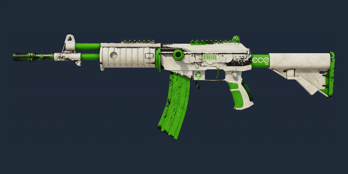 Podgląd: Galil AR (StatTrak™) | Eco (po ciężkich walkach)