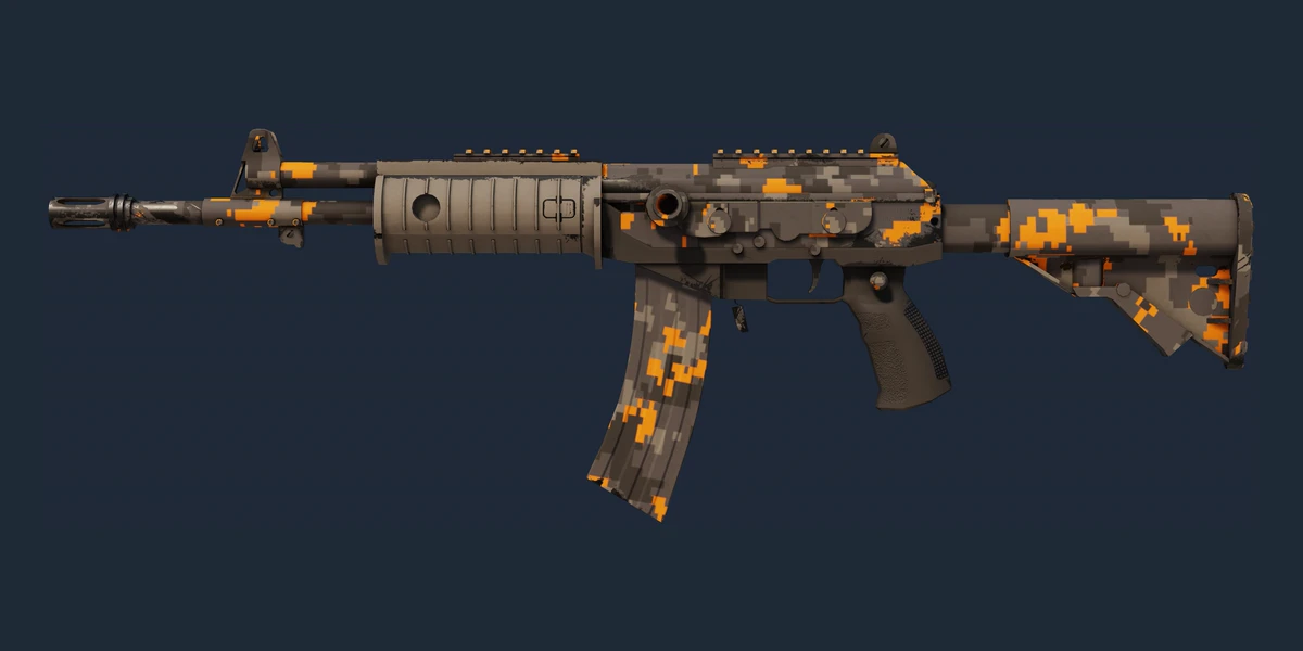 Galil AR | Orange DDPAT (Minimal Wear) preview