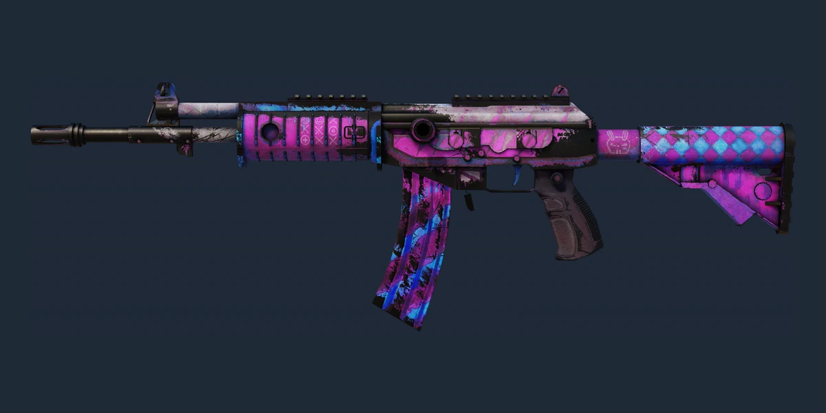 Anteprima di Galil AR StatTrak™ | Sugar Rush (Consumato)