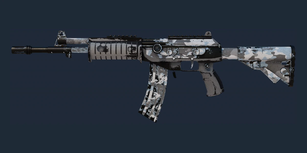 Souvenir Galil AR | Winter Forest (Well-Worn) preview