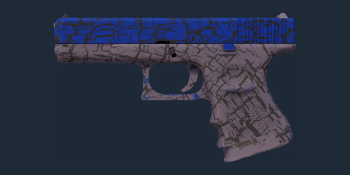 Glock-18 | Blue Fissure (Minimal Wear) preview