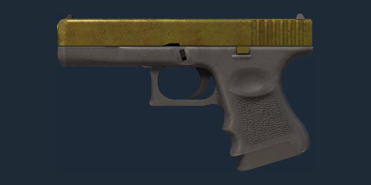 Glock-18 | Brass (Battle-Scarred) preview
