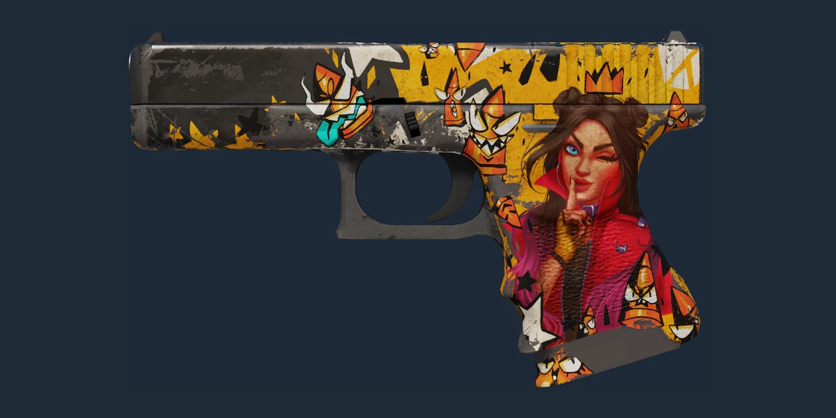 Glock-18 | Bullet Queen (Battle-Scarred) preview