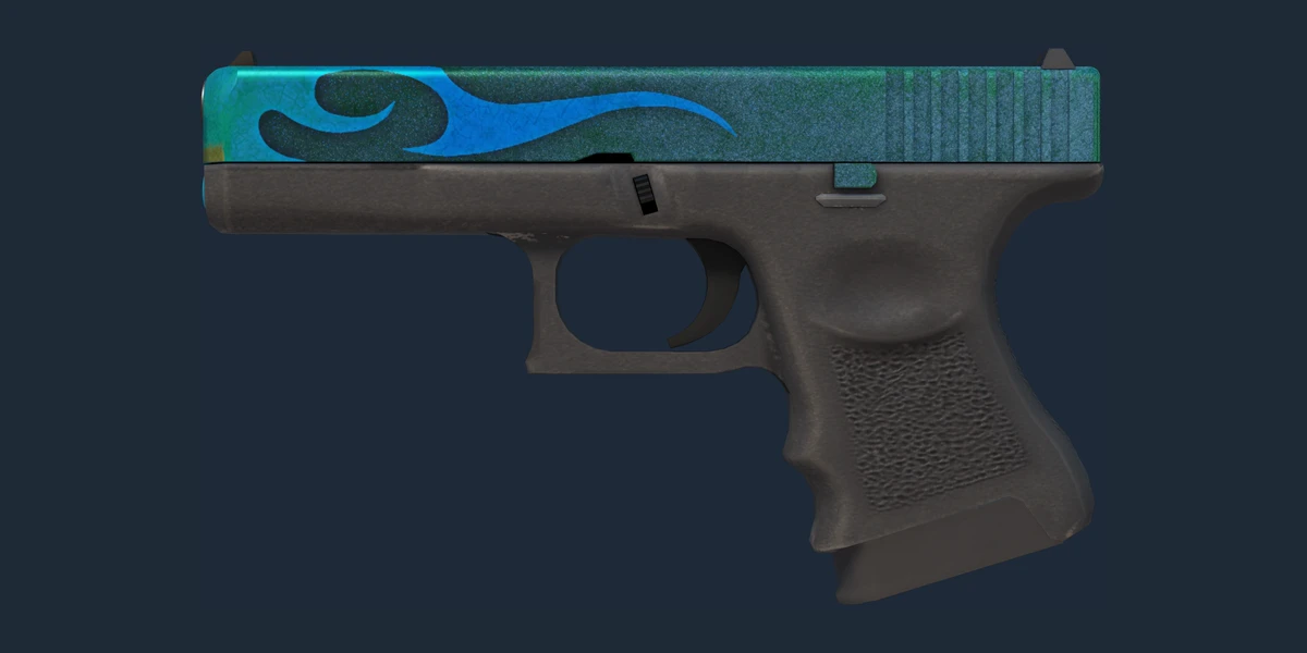 Náhled: Glock-18 | Bunsen Burner (Poničený bojem)
