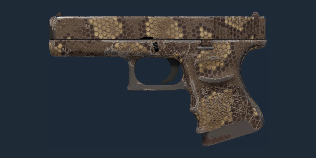 Glock-18 | Death Rattle (Well-Worn) preview