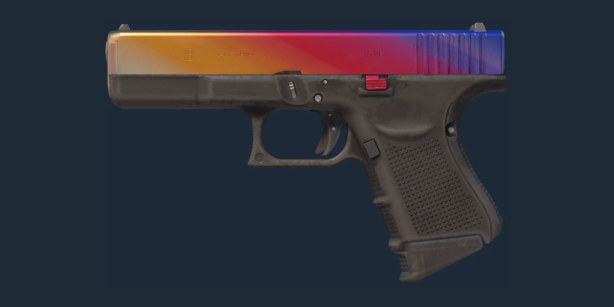 Aperçu de Glock-18 | Dégradé (Très peu usée)