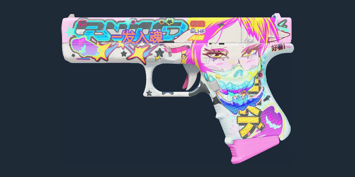 StatTrak™ Glock-18 | Fully Tuned (Minimal Wear) preview
